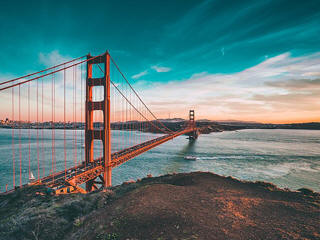 SF marathon Golden gate bridge